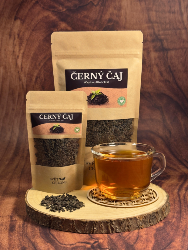 ČERNÝ ČAJ – Ceylon Pekoe - Hmotnost: 80 g 