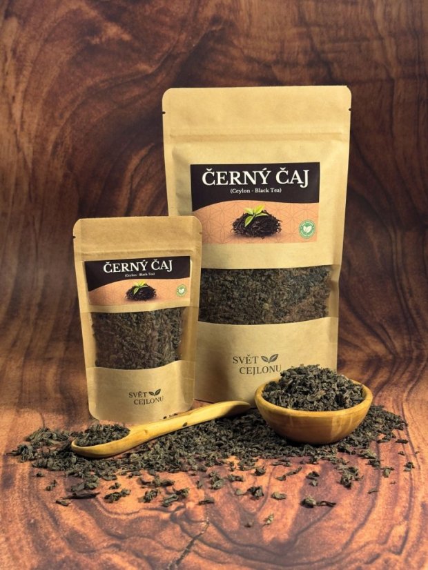 ČERNÝ ČAJ – Ceylon Pekoe - Hmotnost: 80 g 