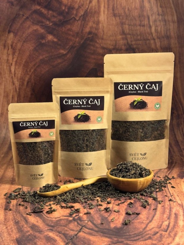 ČERNÝ ČAJ – Ceylon Pekoe - Hmotnost: 80 g 