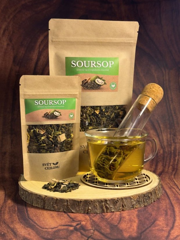 SOURSOP - ZELENÝ ČAJ - Hmotnost: 20 G
