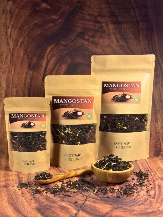 MANGOSTAN - ČERNÝ ČAJ - Hmotnost: 20 g