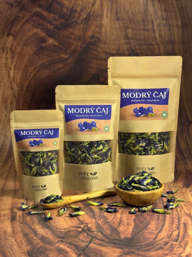 MODRÝ ČAJ – Motýlí květ - Hmotnost: 20g - (50-70 šálků)
