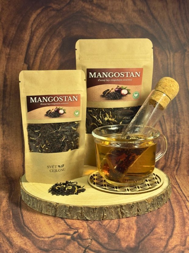 MANGOSTAN - ČERNÝ ČAJ - Hmotnost: 20 g